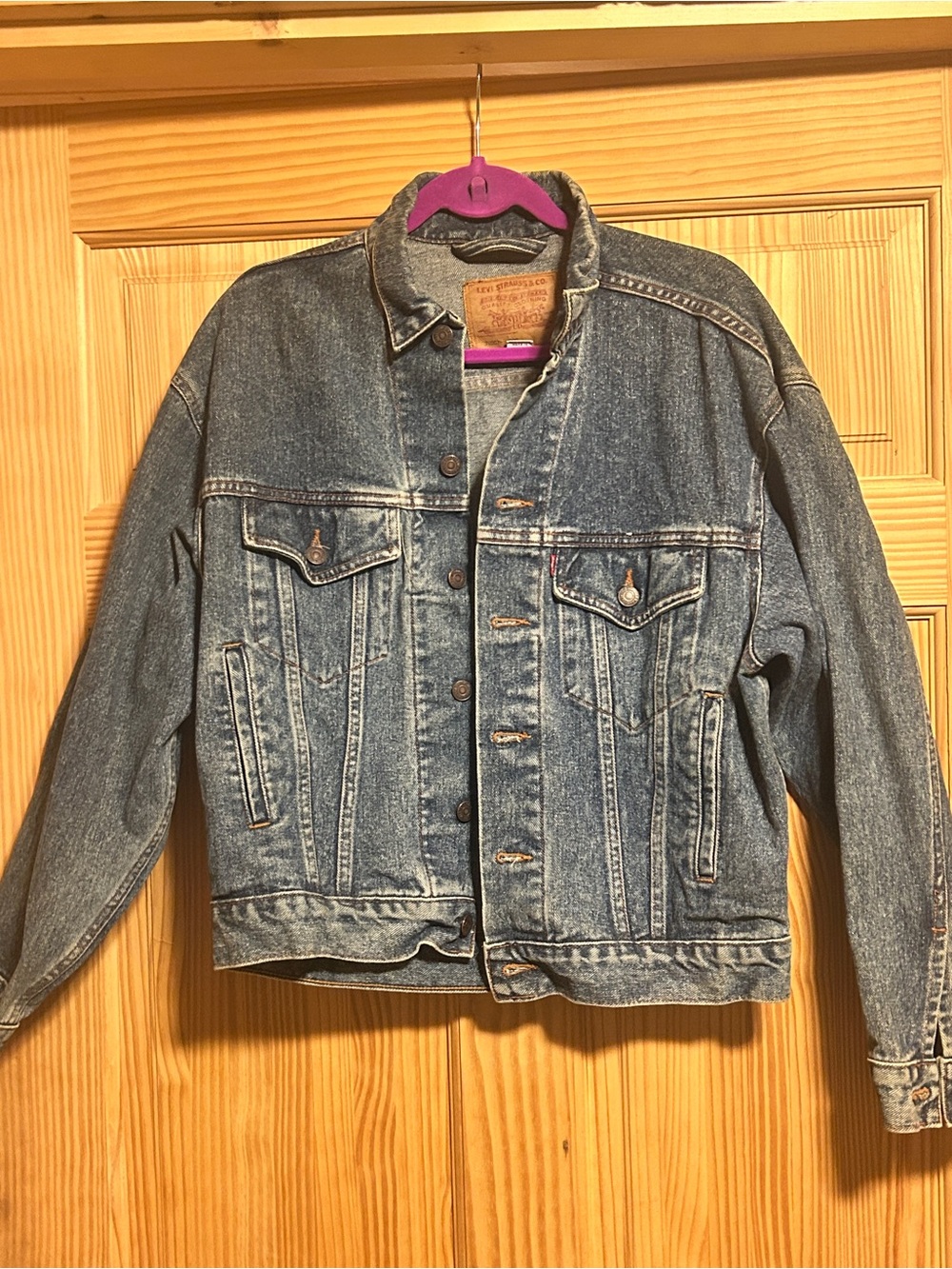 Vintage Levi's Blue Denim Jacket circa 1990